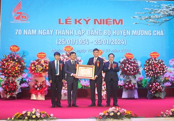 Kỷ niệm 70 năm thành lập Đảng bộ huyện Mường Chà