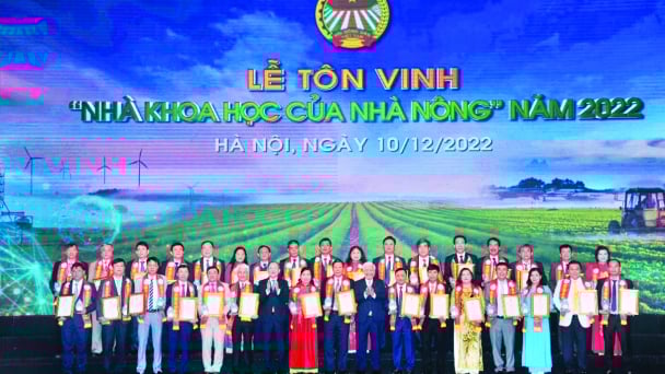 Lan toả rộng hơn nữa những giá trị của “Nhà Khoa học của Nhà nông”  