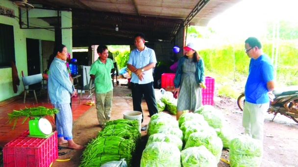 Người làm “cầu nối” nông dân và doanh nghiệp 