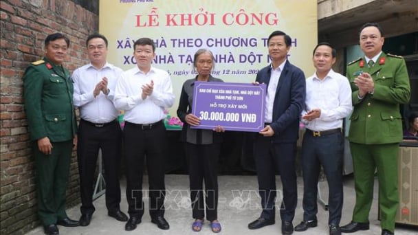 Bắc Ninh cơ bản hoàn thành giai đoạn cao điểm xóa nhà tạm, nhà dột nát