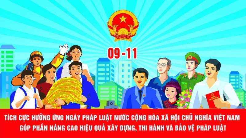 Hội Nông dân các cấp hưởng ứng ngày Pháp luật Việt Nam