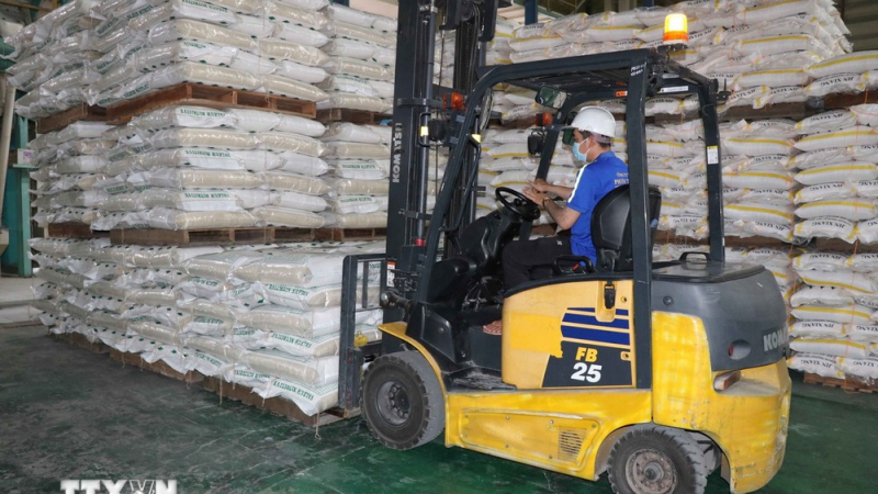 Xuất khẩu gạo Việt Nam vượt 8 triệu tấn với trị giá 5,05 tỷ USD 