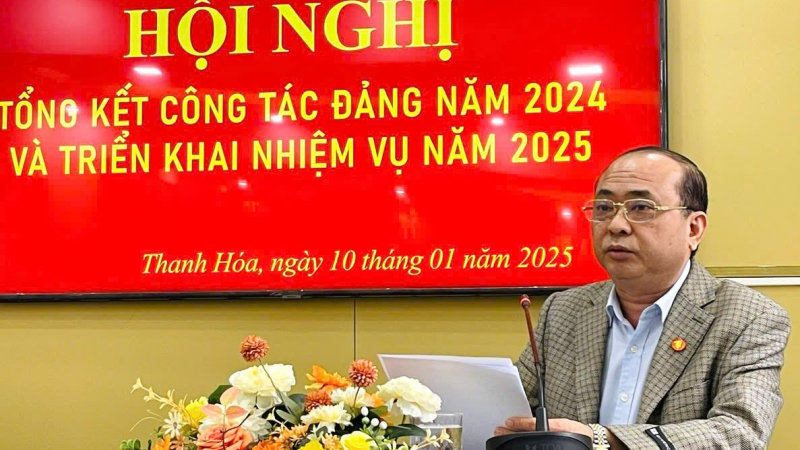 Đảng bộ cơ quan Hội Nông dân tỉnh Thanh Hóa tổng kết công tác Đảng năm 2024