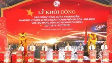 TPHCM khởi công 8 dự án trọng điểm tổng vốn hơn 253.000 tỷ đồng