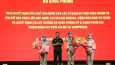 Việt Nam lần đầu tiên có sĩ quan giữ vị trí cấp cao tại phái bộ GGHB