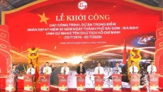 TP HCM khởi công 8 dự án trọng điểm gần 253.000 tỷ tạo động lực tăng trưởng