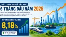 [INFOGRAPHI] Bức tranh kinh tế Việt Nam 6 tháng đầu năm 2026