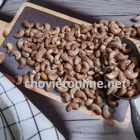 Hạt điều rang củi Bình Phước ( cây 10kg )