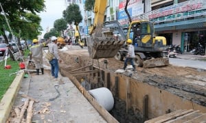 Vĩnh Long: Xây dựng KVK trúng gói thầu nâng cấp hệ thống thoát nước gần 4,6 tỷ