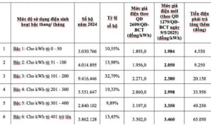 Giá điện tăng 4,8%, hộ dùng điện nào phải trả thêm nhiều tiền nhất?