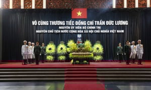 Lãnh đạo Đảng, Nhà nước viếng nguyên Chủ tịch nước Trần Đức Lương