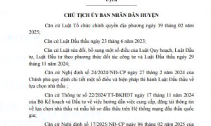 Tân Thành trúng gói thầu làm đường Lai Uyên 95 gần 11 tỷ