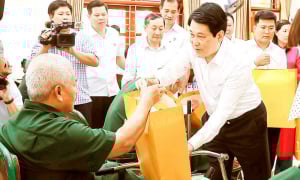 Chăm lo người có công là nhiệm vụ thường xuyên, lâu dài
