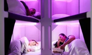 Hệ thống giường tầng của Air New Zealand thay đổi trải nghiệm cho phổ thông