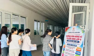 Hà Nội sẽ kết thúc đăng ký tuyển sinh lớp 6 năm học 2026-2027 vào 24h hôm nay