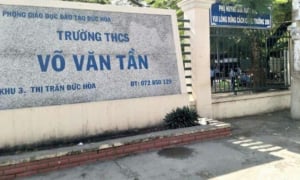 Long An: Đấu thầu rộng rãi gói thầu xây trường THCS Võ Văn Tần hơn 51 tỷ