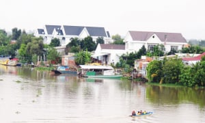 Long An: Thiên Lộc Kiến Tường thi công cống Rạch Gốc