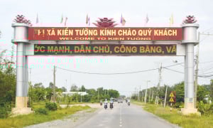 Long An: TX Kiến Tường chọn Cty Tài Anh Trí thi công gói thầu hơn 3,7 tỷ