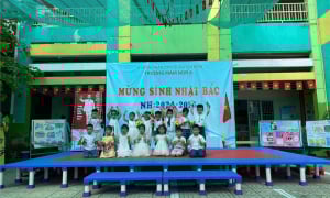 TP HCM: Khải Nguyễn thực hiện nâng cấp Trường Mầm non 6, quận Tân Bình