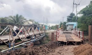 Bến Tre: Công ty Năm Nu trúng thầu thi công Đường ĐA.06