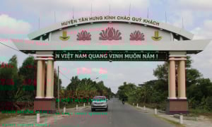 Bình Trang được giao duy tu các tuyến đường tại Tân Hưng