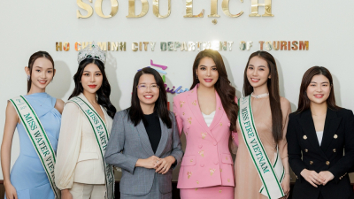 Miss Earth 2023 mong muốn góp phần quảng bá du lịch, văn hóa TP.HCM đến bạn bè quốc tế