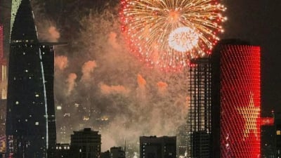 Chi tiết các hoạt động bắn pháo hoa, trình diễn drone tối nay 26/4