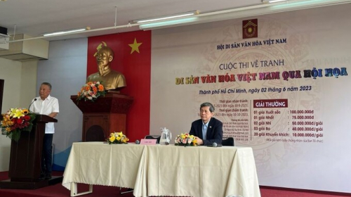Phát động cuộc thi vẽ tranh “Di sản văn hóa Việt Nam qua hội họa”
