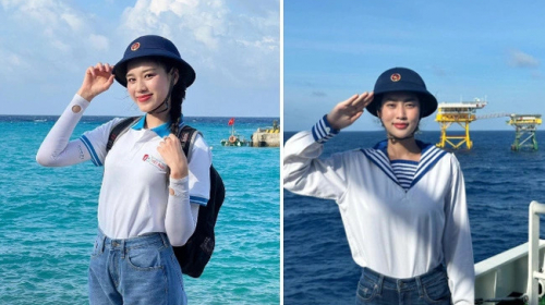 Hoa hậu Đỗ Thị Hà, Thiên Ân và 7 ngày ý nghĩa ở quần đảo Trường Sa
