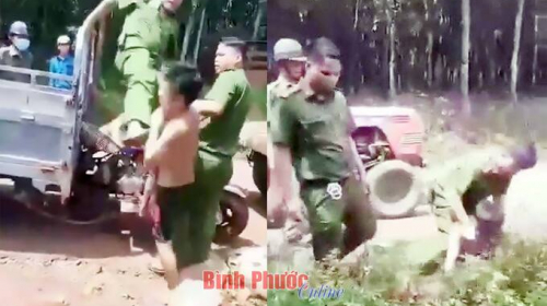 Bình Phước: Đề nghị tạm đình chỉ Trưởng công an xã để xác minh thông tin đánh người