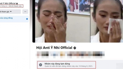Nhóm 'antifan' hoa hậu Ý Nhi hơn 650.000 thành viên 'toang'