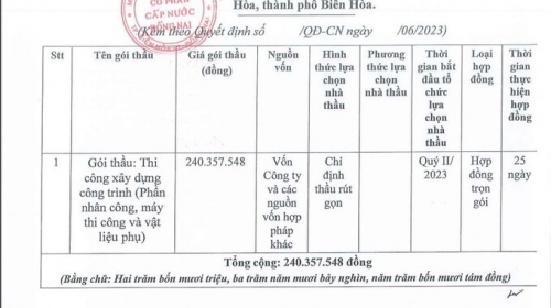 Công ty TNHH MTV Phương Phương Thịnh: Một tháng trúng 7 gói thầu