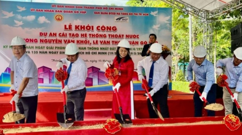 352 tỷ đồng xây dựng hệ thống thoát nước đường Nguyễn Văn Khối (quận Gò Vấp)