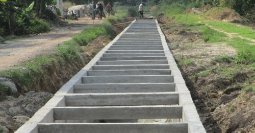 Gói sửa chữa công trình thủy lợi 4,5 tỷ về tay Kiến Gia Hưng