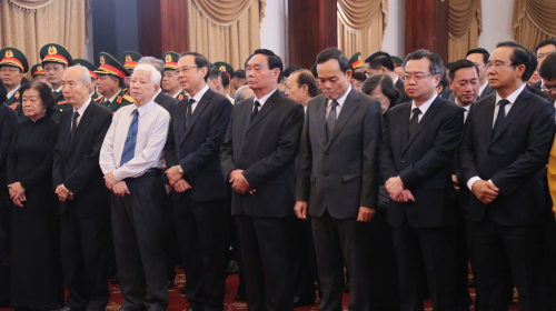 TP HCM tiếc thương nguyên Chủ tịch nước Trần Đức Lương