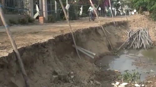 An Giang: Hơn 14 tỷ gia cố sạt lở tuyến đường Đông Rạch Giá - Long Xuyên