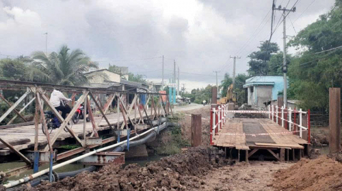 Bến Tre: Công ty Năm Nu trúng thầu thi công Đường ĐA.06