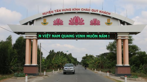 Bình Trang được giao duy tu các tuyến đường tại Tân Hưng