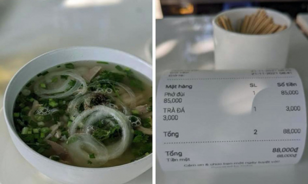 Một người Hà Nội than trời khi ăn tô phở 85 nghìn ở Sài Gòn: 'Sài Gòn ăn phở khổ quá'!