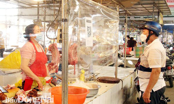 Các chợ đầu tiên ở Biên Hòa mở cửa trở lại