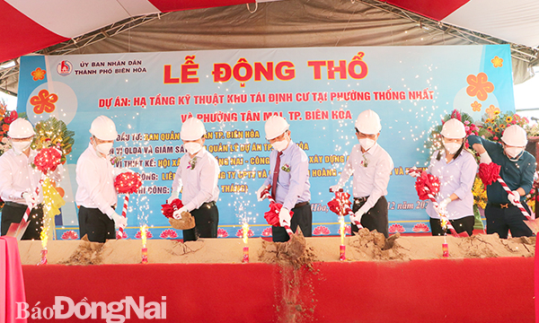 TP.Biên Hòa: Khởi công xây dựng khu tái định cư phục vụ các dự án trọng điểm