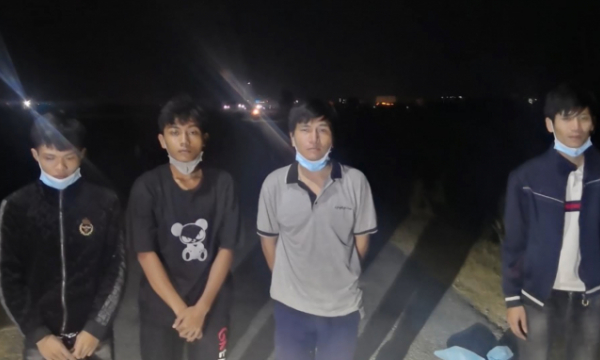 Tây Ninh: Bắt 4 người nhập cảnh trái phép từ Campuchia về Việt Nam