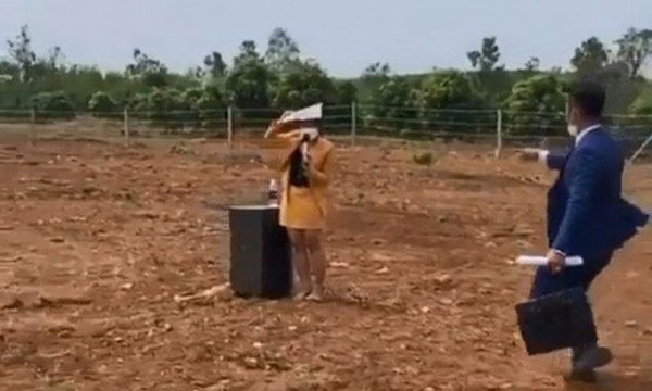 Vụ chốt cọc đất ở Bình Phước kiểu 'sàn diễn lô tô': Xử lý nghiêm nếu có vi phạm