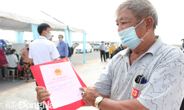 Dự án Cảng hàng không quốc tế Long Thành: Bàn giao đất tái định cư cho người dân còn chậm