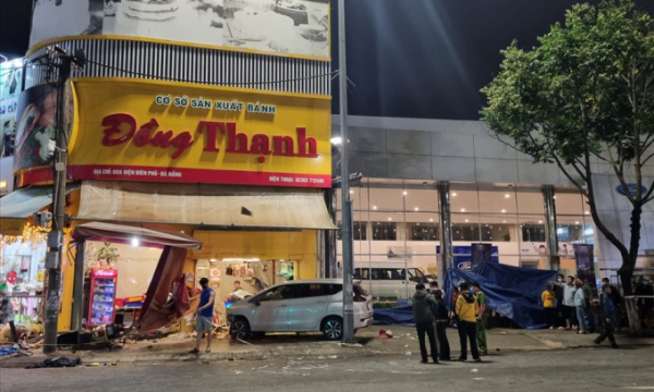 Tài xế ôtô tông vào tiệm bánh mì ở Đà Nẵng có sử dụng rượu bia