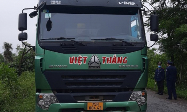 Quảng Trị: Xe quá tải 105%, Công ty Việt Thắng 1-5 bị phạt 340 trăm triệu đồng
