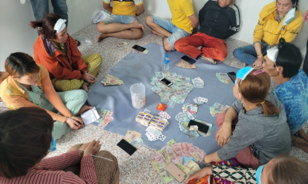 Bình Dương: Triệt phá tụ điểm đánh bạc bằng hình thức “bài binh Ấn Độ”