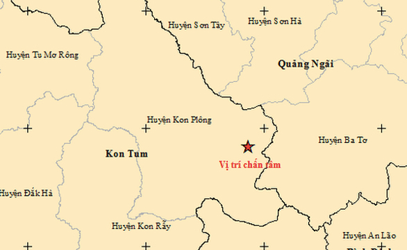 Động đất ở Kon Tum là kích thích gây ra do hồ chứa nước