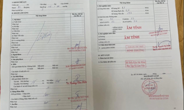  Cảnh báo làm giả giấy khám sức khỏe lái xe của Bệnh viện Nguyễn Tri Phương