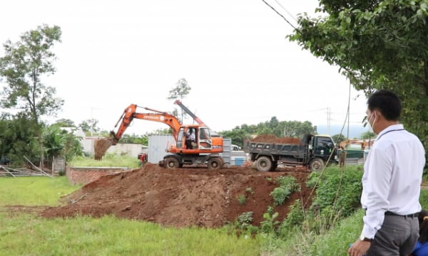 Phường Phú Mỹ tiếp tục cưỡng chế nhà xây dựng trái phép trên đất nông nghiệp